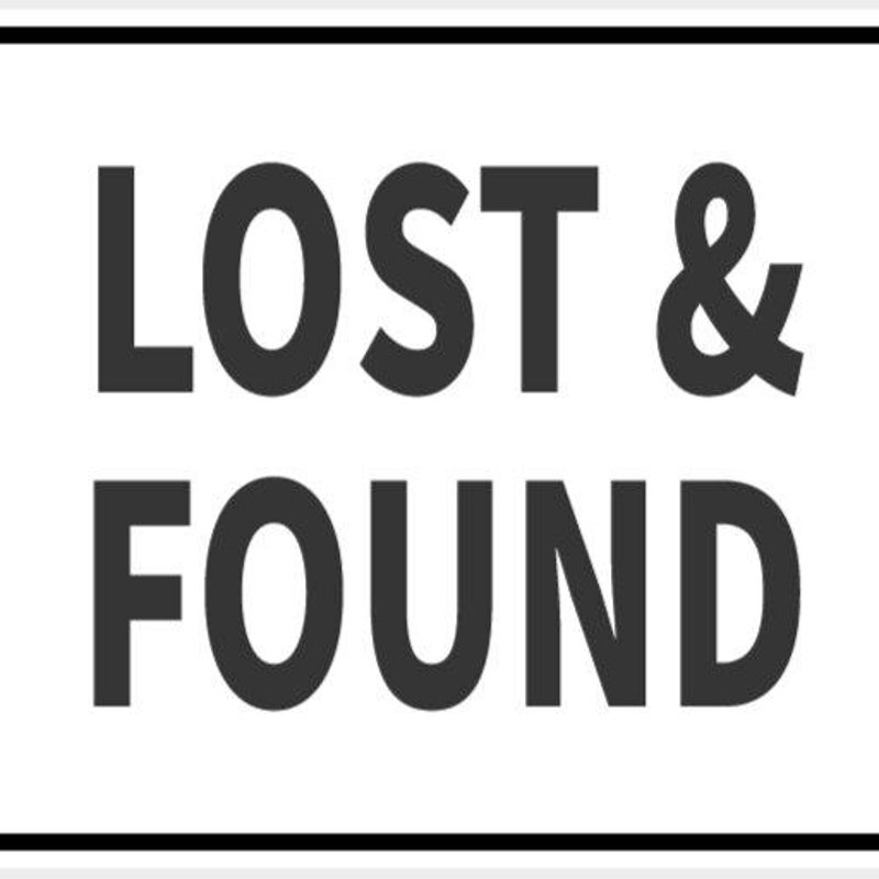 Lost and Found Sign - Etsy