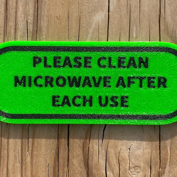 Clean After Use Sign - Etsy