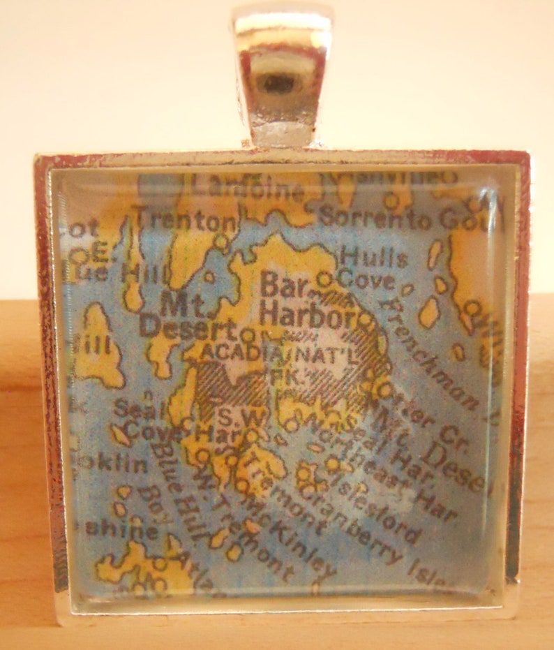 Bar Harbor Maine Map Pendant - Il 794xN.372825436 9x3p