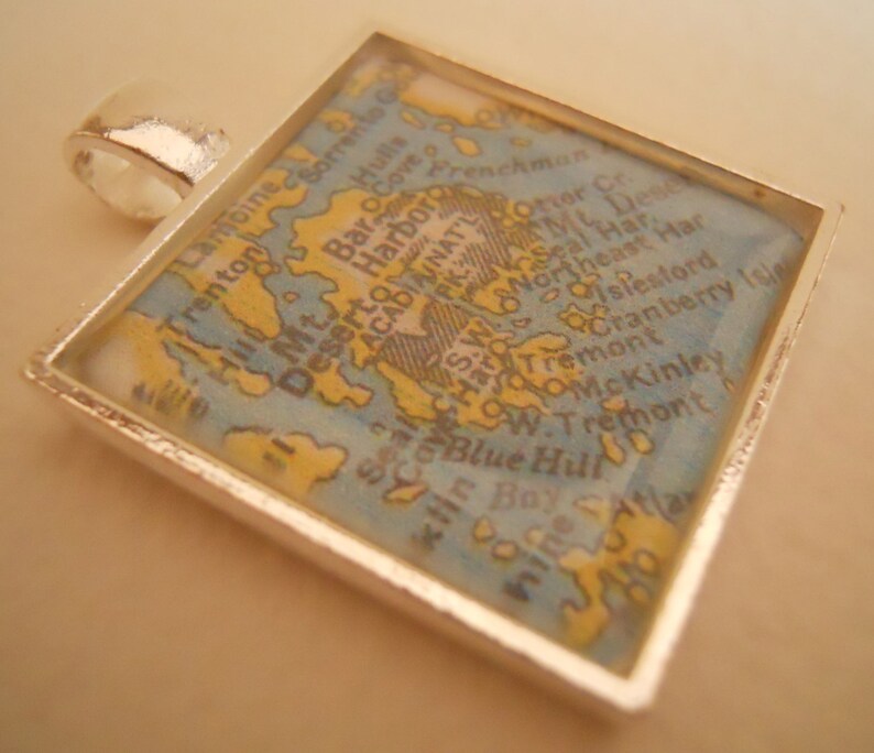 Bar Harbor Maine Map Pendant - Il 794xN.372837041 Stxd