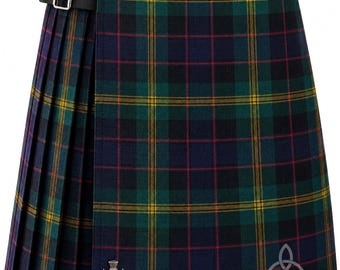 Watson Modern Tartan Kilt | Herrkilt i kraftig akrylull, 473 g