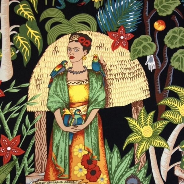 Frida Kahlo's Garden - Alexander Henry - Cotton Fabric