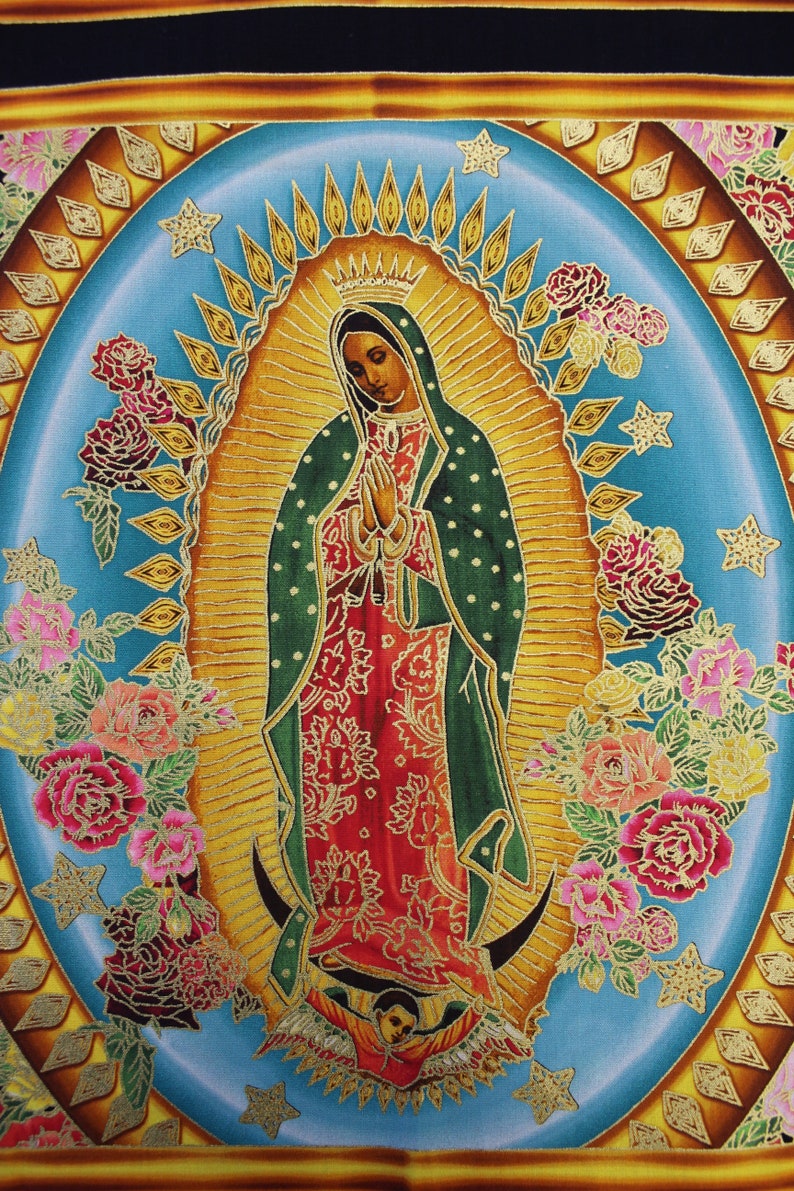 Our Lady of Guadalupe Fabric 4 panels image 5