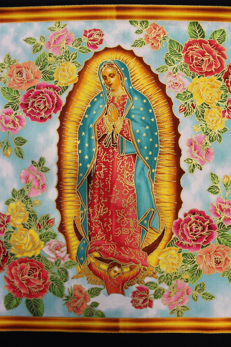 Our Lady of Guadalupe Fabric 4 panels image 4