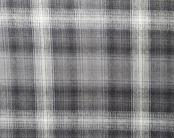 Cotton Flannel, Durango Flannel in Graphite - Robert Kaufman