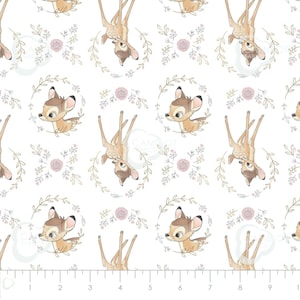 Disney Sentimental - Sweet Bambi - Cotton Fabric