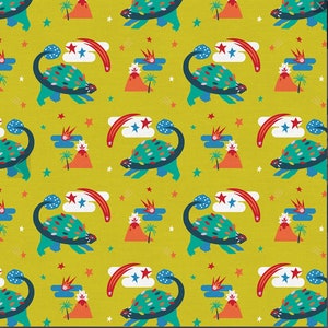 Super Dinos -Paintbrush Studio Fabrics- Cotton