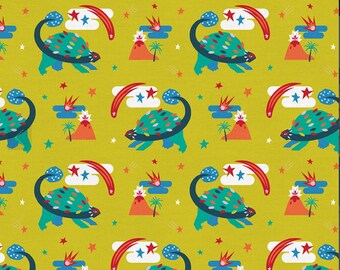 Super Dinos -Paintbrush Studio Fabrics- Cotton
