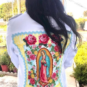 Our Lady of Guadalupe Fabric 4 panels image 6