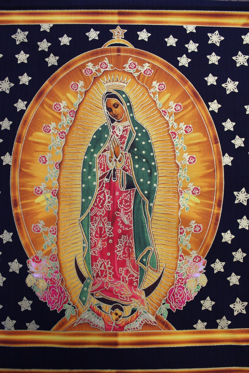 Our Lady of Guadalupe Fabric 4 panels image 3