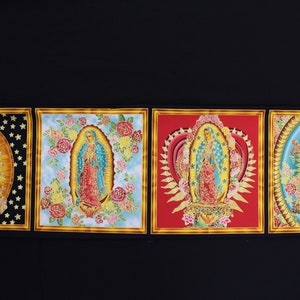 Our Lady of Guadalupe Fabric 4 panels image 1