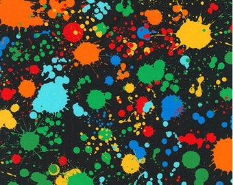 MULTI from Splatter-Robert Kaufman - Cotton Fabric