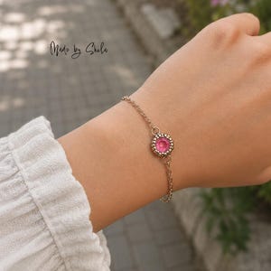 Peyote Bezel Pattern for 8 mm Chaton & Rivoli SS39 • Pendant, Earrings and Bracelet
