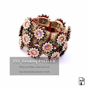 Patroon rocailles: Secret Gardens Crystal Jewelry (pdf-download)