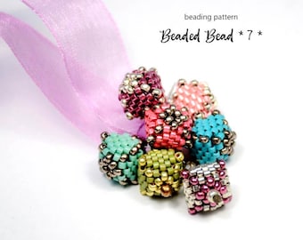 Beaded Component Tutorial: Delica & Seed Beads (PDF Pattern)