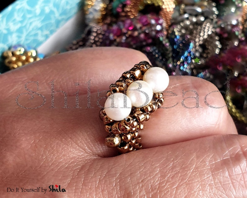 Beading Pattern Tutorial Step by step INSTANT download PDF Etsy