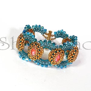 Beading Pattern Tutorial Step by step INSTANT download PDF St Lucia Bracelet No 31 image 2