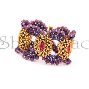 Beading Pattern Tutorial Step by step INSTANT download PDF St Lucia Bracelet No 31 image 7