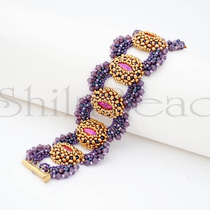 Beading Pattern Tutorial Step by step INSTANT download PDF St Lucia Bracelet No 31 image 4
