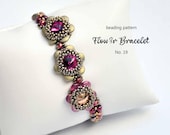 Bracelet Pattern Tutorial PDF • Seed & Lentil Beads Crystal Jewelry Making