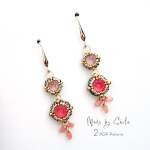 Beaded Chaton Bezel
2 sizes · PDF tutorial