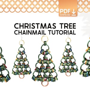 Zelfstudie kerstboom maliënkolder - gids metalen kerstversiering voor beginners (pdf-download)