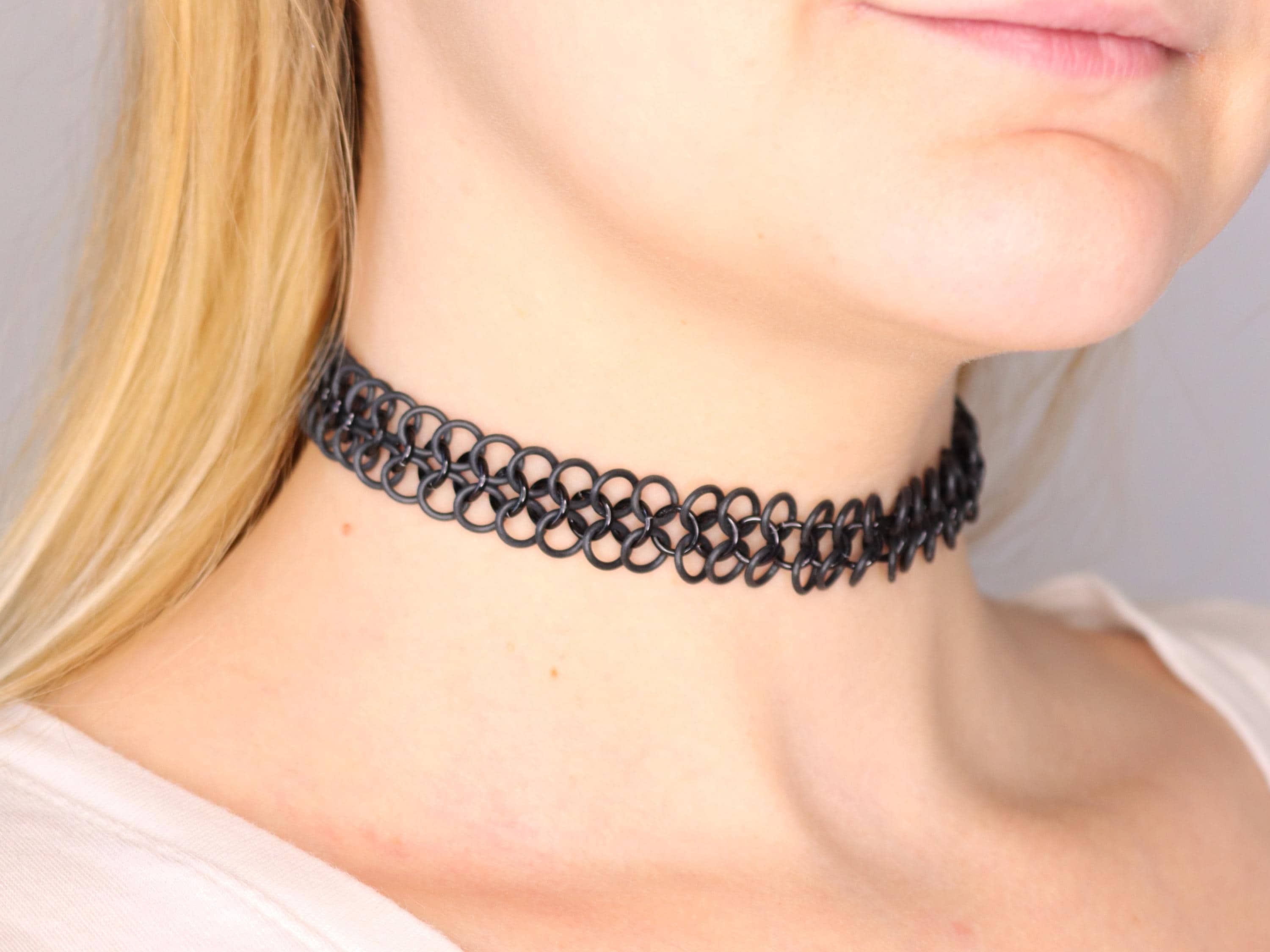 ABASIX Trendy Plus Size Choker T-Shirt (Charcoal Hther, 3X) Plus Size Choker - Etsy UK