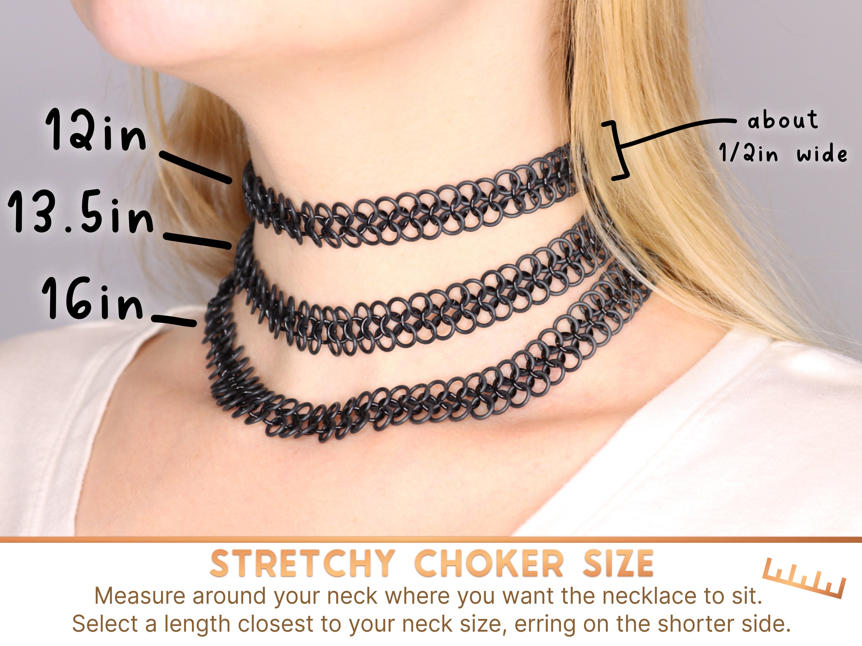 Stretchy choker discount