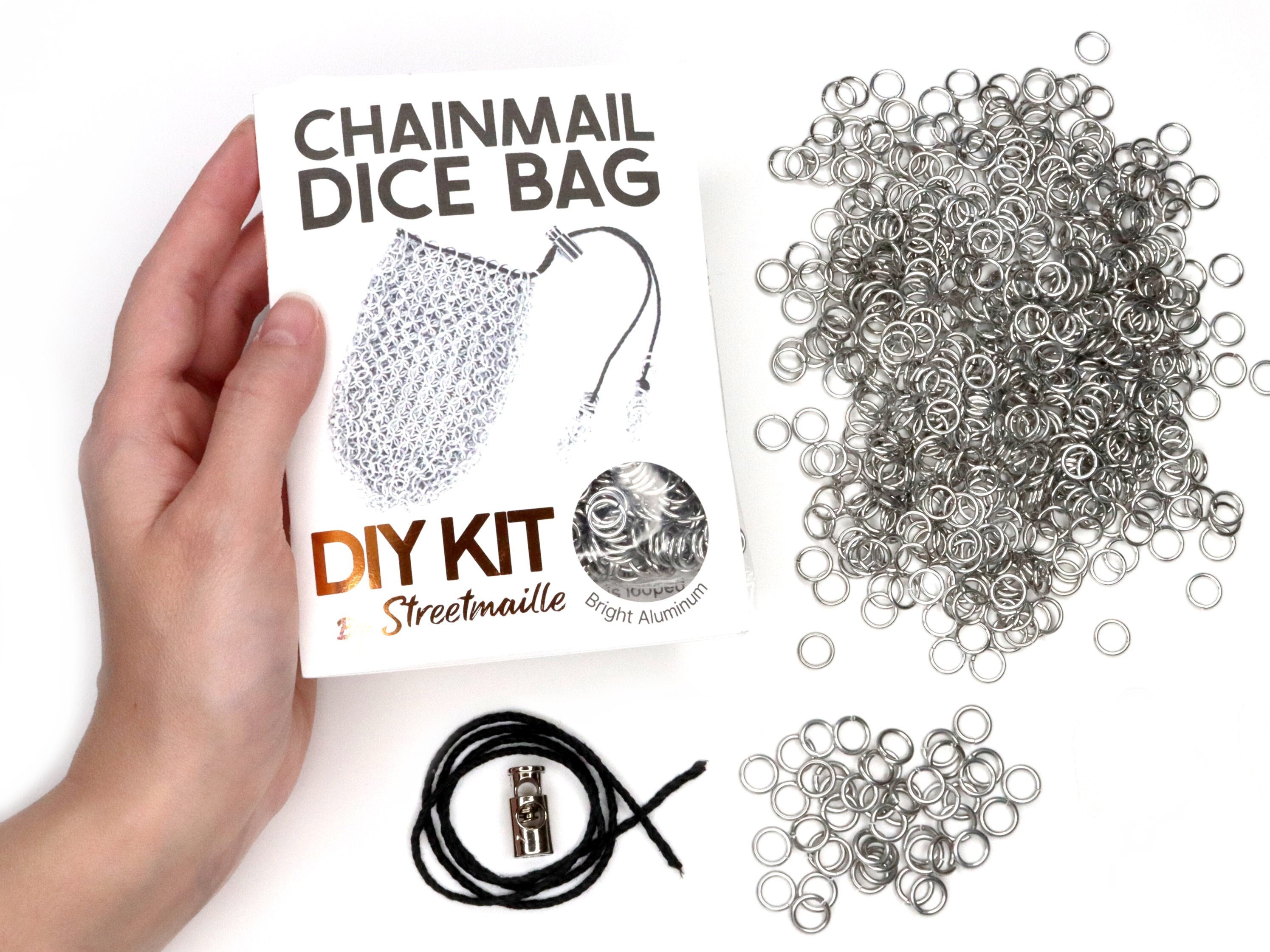 AGSG Bracelet Kit, Chainmaille Kit, Stainless Steel, Chainmail Kit, Jump  Rings, AGSG Tutorial, Chainmaille Bracelet Kit, Chainmail Tutorial 