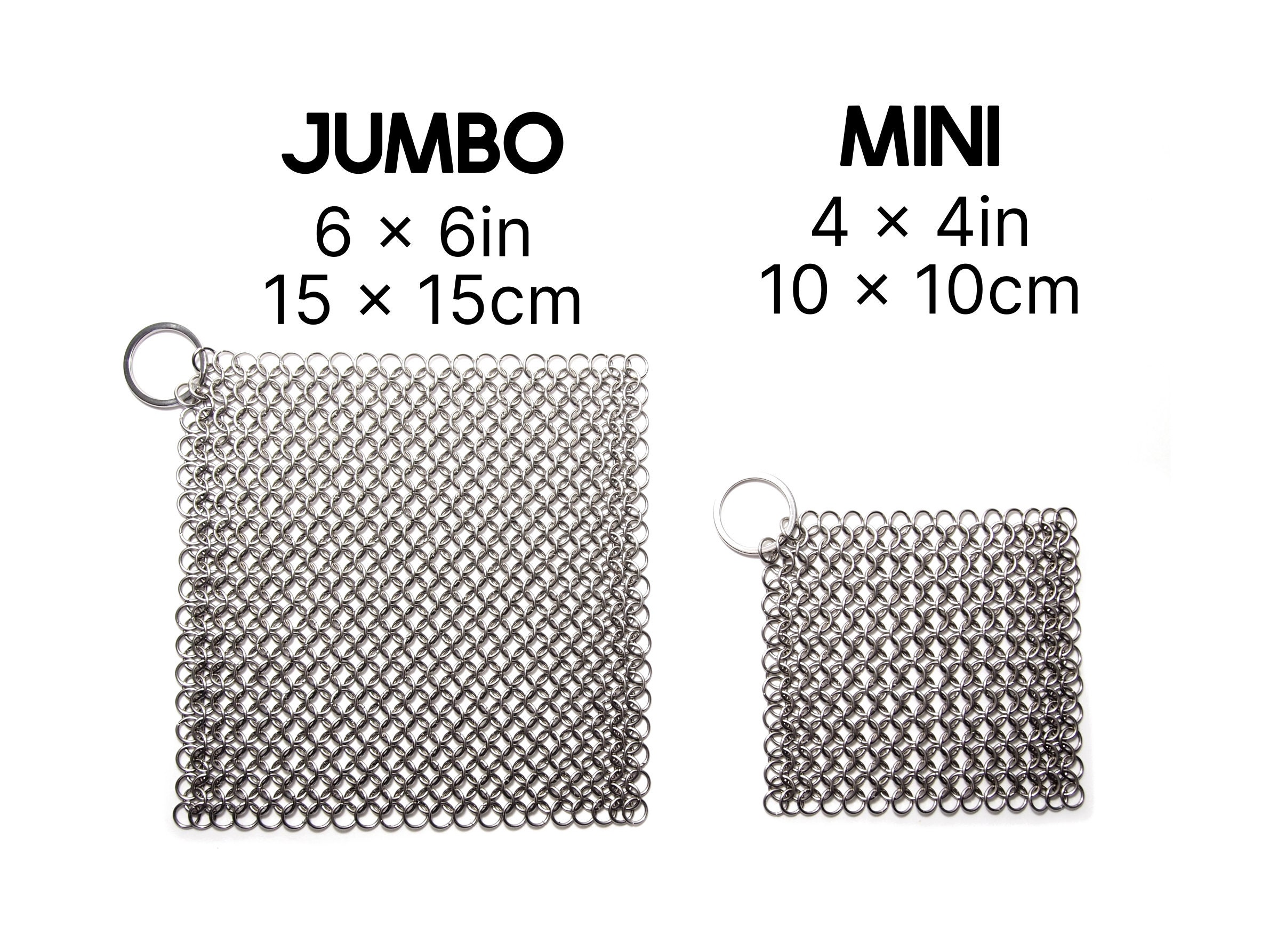 DIY Chainmail Scrubber Kit Craft a Steel Scrubber for Cleaning