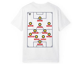 Belgium Football Legend XI T-Shirt | Unisex All-Time Starting Lineup Tee | Red Devils Fan Gift