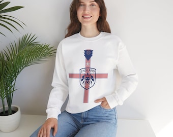 England Soccer Formation Sweatshirt | Football Lineup Crewneck | World Cup | Greatest XI ever
