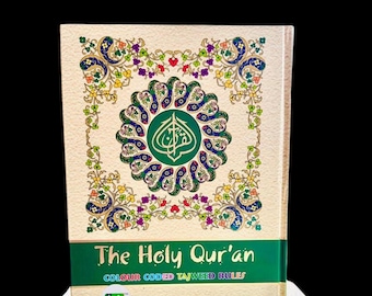 The Holy Quran: Color Coded Tajweed Rules