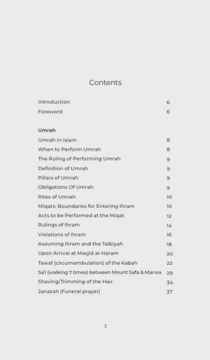 Umrah Rites Illustrated Hajj & Umrah Guide | Step-by-step Islamic Travel Book - Etsy