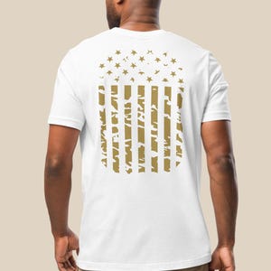 Grunge Army Flag | Army Shirt | Military Shirt | Us Army Flag Png | Military Flag Art | Patriotic Décor | USA Flag Army Veteran Tee
