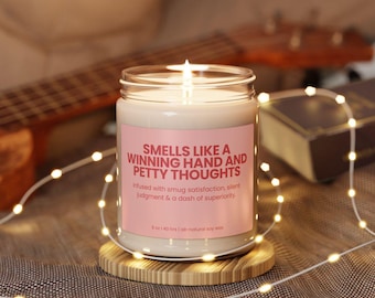 Funny Mah Jongg Candle Gift for Mahjong Lovers and Mahjong Hostess Gift Smells Like the Perfect Gift for Mahj