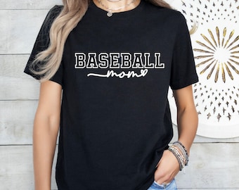 Baseball Mama T-Shirt, Game Day Shirt, Baseball Mom Gift, Gift For Mom ,Baseball  Lover Gift