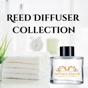 Natural Reed Diffuser - Essential Oils Home Fragrance - AetheraBlends Reed Diffusers – Handcrafted Natural Aromas: Home Decor & Relaxation