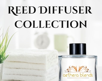 Natural Reed Diffuser - Essential Oils Home Fragrance - AetheraBlends Reed Diffusers – Handcrafted Natural Aromas: Home Decor & Relaxation