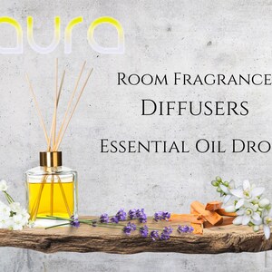 Reed Diffuser - Neroli- Sandalwood- Lavender- Handcrafted Natural Aromas- Home Decor & Relaxation- Room Fragrance