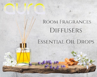 Reed Diffuser - Neroli- Sandalwood- Lavender- Handcrafted Natural Aromas- Home Decor & Relaxation- Room Fragrance