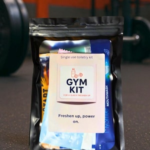 Gym Survival Kit: Fitness Lover Gift, Post-Workout Refresh (Single Use)