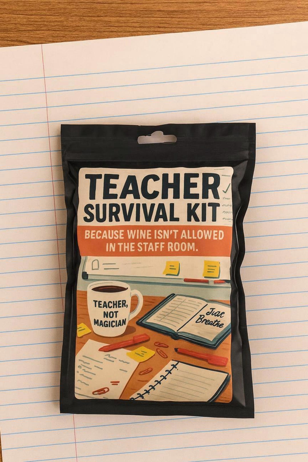 K Di Sopravvivenza Per Insegnanti, Regalo Per Insegnanti, Regalo Di - Foto 5