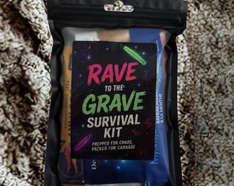 Rave Survival Kit: Festival Party Essentials cadeauzakje