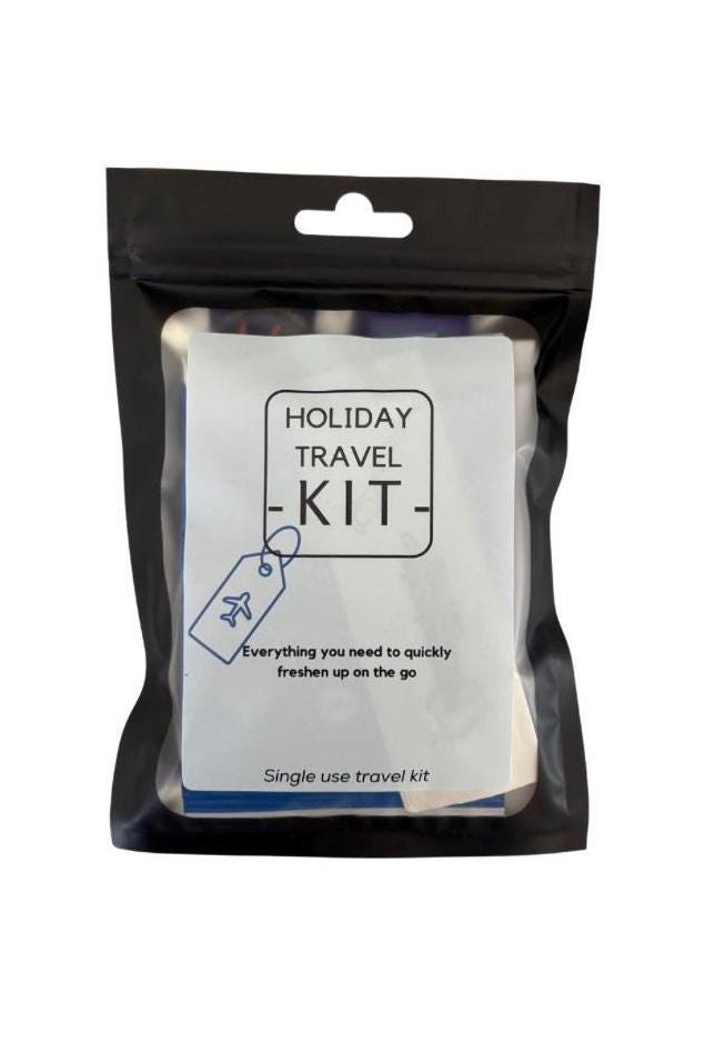 Vacation Fresh Kit - Carry-on Toiletry Essentials - Holiday Must-haves ...