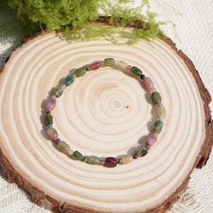 Tourmaline Bracelet Fine Pearl Bracelet Gemstone Bracelet Handmade Handcrafted
