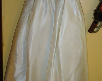 Robe de bal bleu et Ivoire doux, Vintage, vert pâle