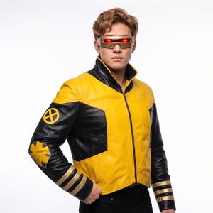 Handmade Inspired by X-Men 97 S2 Cyclops Cosplay Jacket | Scott Summers Cyclops Jacket