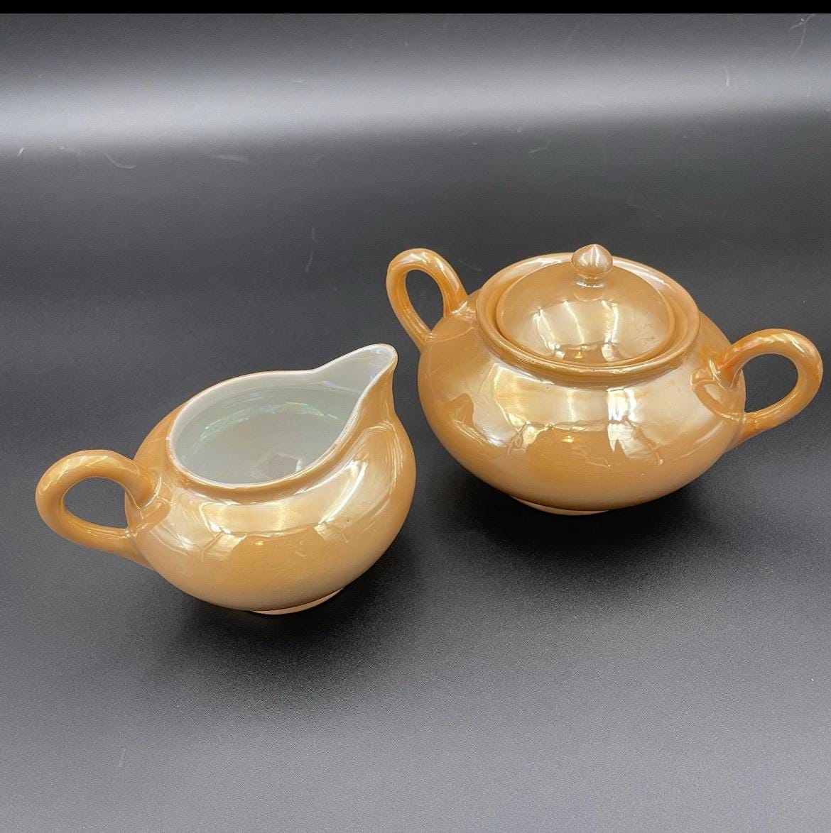 Midcentury Sugar Bowl - Etsy