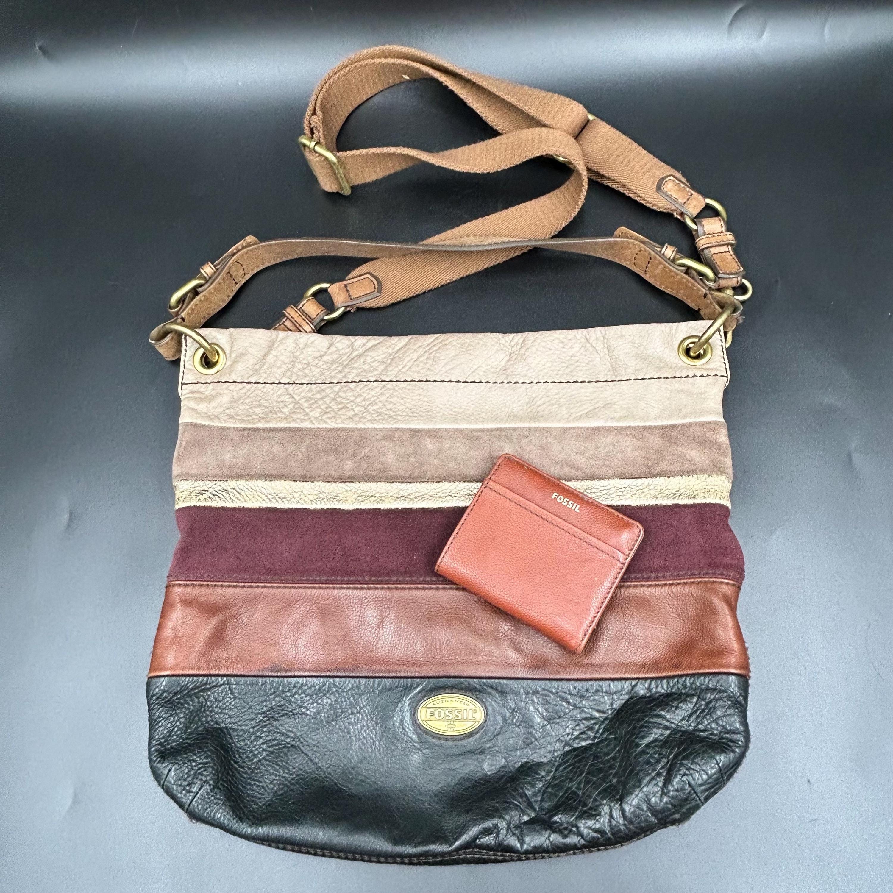 Vintage Patchwork Fossil Bag - Etsy